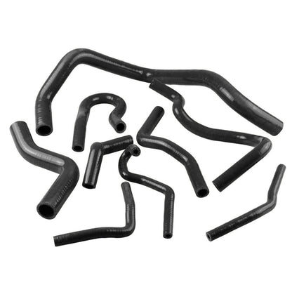 9 PCS Auto Silicone Radiator Hose Kit for Honda Civic D15 D16 EG EK 1992-2000, For Honda