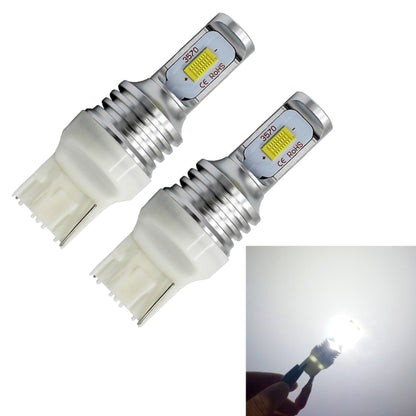 2 PCS T20/7440 72W 1000LM 6000-6500K Bright White Light Car Turn Backup LED Bulbs Reversing Lights, DC 12-24V, T20/7440 Backup Light, T20/7440