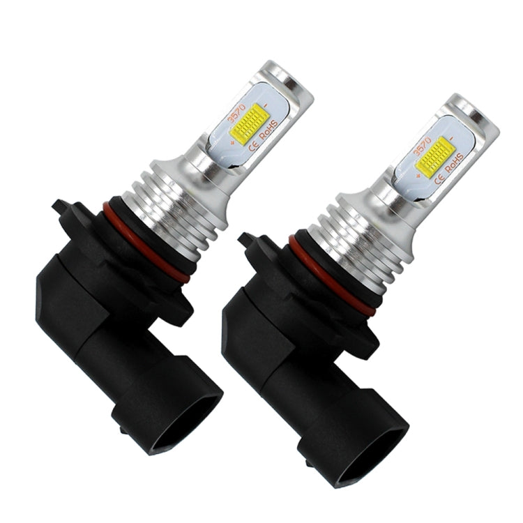2 PCS 9006 HB4 72W 1000LM 6000-6500K Super Bright White Light Car Fog LED Bulbs, DC 12-24V, 9006/HB4, 9006 HB4