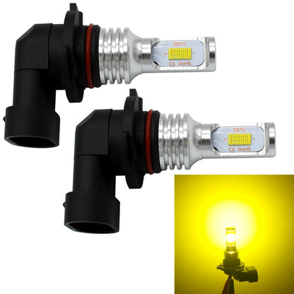 2 PCS 9006 HB4 72W 1000LM 6000-6500K Super Bright White Light Car Fog LED Bulbs, DC 12-24V, 9006/HB4, 9006 HB4