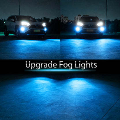 2 PCS H7 72W 1000LM 6000-6500K Super Bright White Light Car Fog LED Bulbs, DC 12-24V, H7