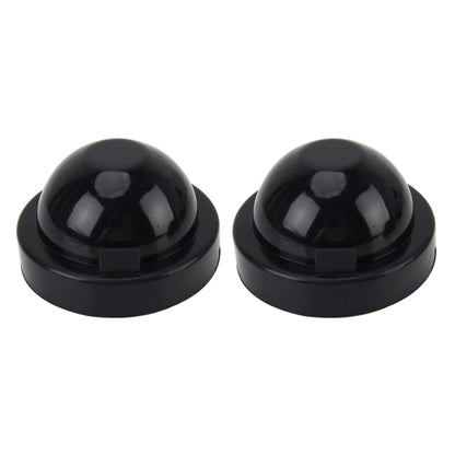 2 PCS K100 Universal Car LED Headlight HID Xenon Lamp Silicone Dust Cover Seal Caps Car Dust Cover Waterproof Dustproof Sealing Headlamp Cover for Car Retrofit, Inner Diameter: 10cm, Inner Diameter: 10cm