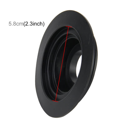 2 PCS Universal Car LED Headlight HID Xenon Lamp Silicone Dust Cover Seal Caps LED Headlight Seal Dust Seal Cover Dust Cover for H4 H13 9004 9007, For H4 H13 9004 9007