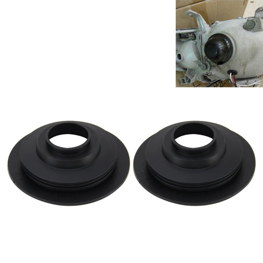 2 PCS Universal Car LED Headlight HID Xenon Lamp Silicone Dust Cover Seal Caps LED Headlight Seal Dust Seal Cover Dust Cover for H4 H13 9004 9007, For H4 H13 9004 9007