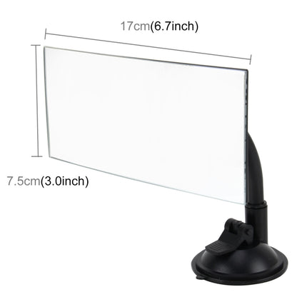 360 Degree Car Adjustable Interior Windshield Rectangular Blind Spot Mirror with Suck Cup Holder, XL-1013