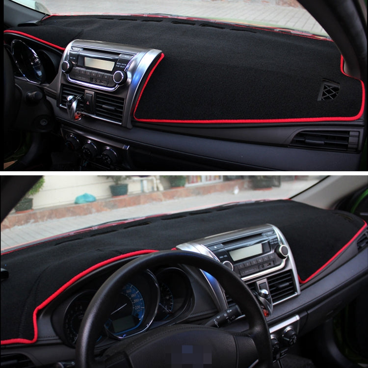 Left-hand Drive Dark Mat Car Dashboard Cover Car Light Pad Instrument Panel Sunscreen Car Mats for Cadillac (Please note the model and year), For Cadillac