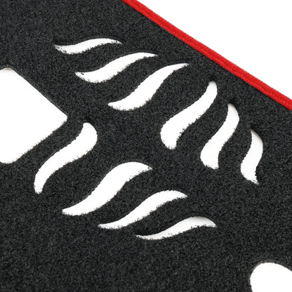 Left-hand Drive Dark Mat Car Dashboard Cover Car Light Pad Instrument Panel Sunscreen Car Mats for Land Rover Discovery 4, Please note the model and year, For Land Rover