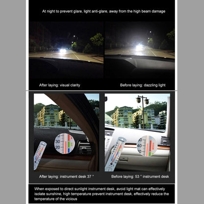 Left-hand Drive Car Light Instrument Panel Sunscreen Dashboard Mats Cover for Kia K2, Please Note Model and Year, For Kia