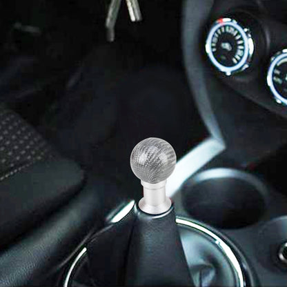 Universal Ball Shape Car Gear Shift Knob Modified Car Gear Shift Knob Auto Transmission Shift Lever Knob Carbon Lead Gear Knobs, Car Gear Shift Knob 2