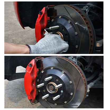 20 PCS 5cm Universal Car Modification Extended Wheels Stud Conversion M14x1.5 to M12x1.5 Screw Adapter LN032 LN033 LN044, 5cm M14x1.5 to M12x1.5