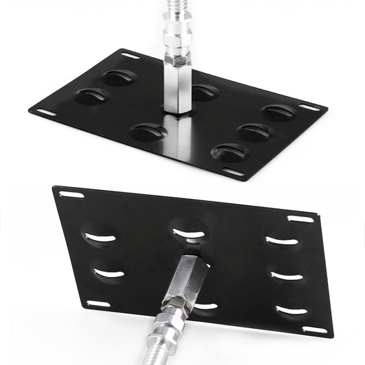 Car Front Bumper Tow Hook License Plate Mounting Bracket Holder for Honda Fit 2008, For Honda Fit 2008