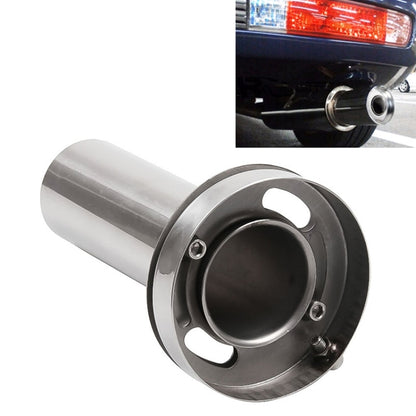4.5 inch Universal Car 304 Stainless Steel Exhaust Pipe Muffler Unadjustable Tail Muffler Tip , 4 inch.5 Unadjustable