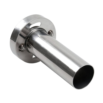 4 inch Universal Car 304 Stainless Steel Exhaust Pipe Muffler Adjustable Tail Muffler Tip , 4 inch Adjustable