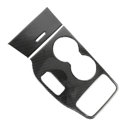 2 PCS Car Water Cup Panel Carbon Fiber Decorative Sticker for Jeep Grand Cherokee 2014-2015, Water Cup (2014-2015)