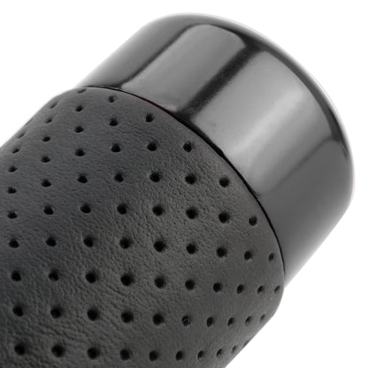 Metal Leather Long Column Car Shift Knob, Size: 18x3.3cm, Size: 18x3.3cm (Black), Size: 18x3.3cm (Blue), Size: 18x3.3cm (Red), Size: 18x3.3cm (Silver)