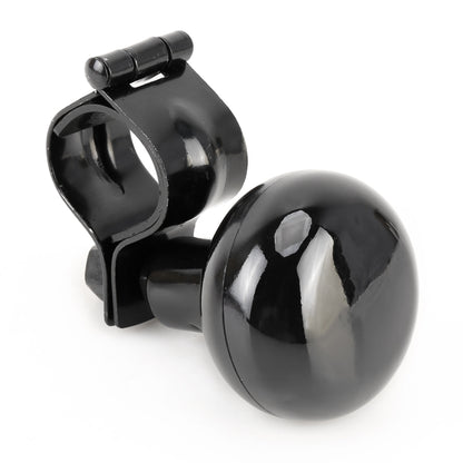 Car Universal Steering Wheel Spinner Knob Auxiliary Booster Aid Control Handle Car Steering Wheel Booster Wheel Strengthener Auto Spinner Knob Ball, Car Steering Wheel Spinner Knob (Black)