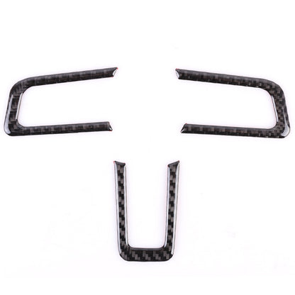 3 PCS Car Steering Wheel Button Decorative Sticker for Ford Mustang 2015-2020, Steering Wheel Button