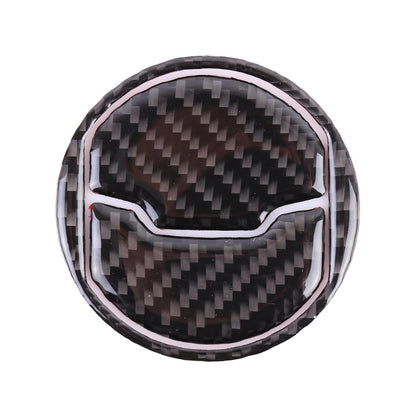 9 PCS Central Air Vents Cover Decorative Sticker Air Outlet Trim Ring for Ford Mustang 2015-2020, Central Air Vents
