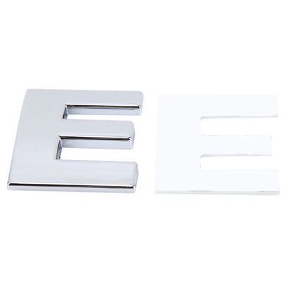 Car Vehicle Badge Emblem 3D English Letter Self-adhesive Sticker Decal, Size: 4.5*4.5*0.5cm, E, A, K, Z, C