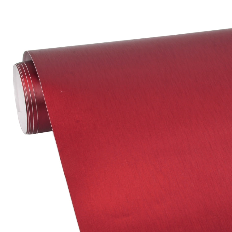 1.52 * 0.5m Waterproof PVC Wire Drawing Brushed Chrome Vinyl Wrap Car Sticker Automobile Ice Film Stickers Car Styling Matte Brushed Car Wrap Vinyl Film, CMS3354, CMS3354D, CMS3354E, CMS3354G, CMS3354J, CMS3354M, CMS3354R, CMS3354S, CMS3354TB, CMS3354TT