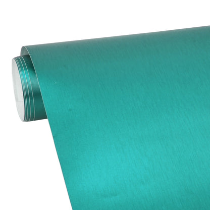 1.52 * 0.5m Waterproof PVC Wire Drawing Brushed Chrome Vinyl Wrap Car Sticker Automobile Ice Film Stickers Car Styling Matte Brushed Car Wrap Vinyl Film, CMS3354, CMS3354D, CMS3354E, CMS3354G, CMS3354J, CMS3354M, CMS3354R, CMS3354S, CMS3354TB, CMS3354TT