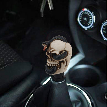 Universal Skull Car Gear Shift Knob Modified Car Gear Shift Knob Auto Transmission Shift Lever Knob Resin Gear Knobs, Skull Head Shape 7, Skull Head Shape 6, Skull Head Shape 9
