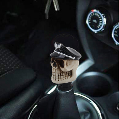 Universal Skull Car Gear Shift Knob Modified Car Gear Shift Knob Auto Transmission Shift Lever Knob Resin Gear Knobs, Skull Head Shape 7, Skull Head Shape 6, Skull Head Shape 9