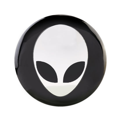 4 PCS Car-Styling Alien Pattern Metal Wheel Hub Decorative Sticker, Diameter: 5.8cm, Alien Pattern