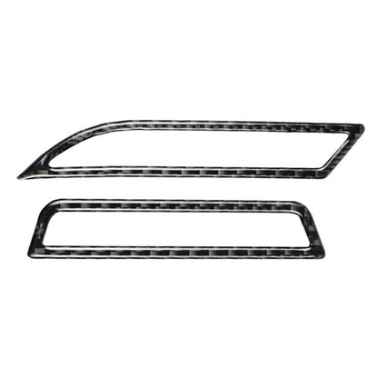 Car Carbon Fiber Air Outlet  Decorative Sticker for Volkswagen Golf 7 2013-2017, Left Drive, Air Outlet