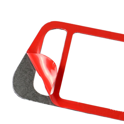 Car Carbon Fiber Window Lift Panel Decorative Sticker for Volkswagen Golf 7 2013-2017, Left Drive, Window Lift Panel