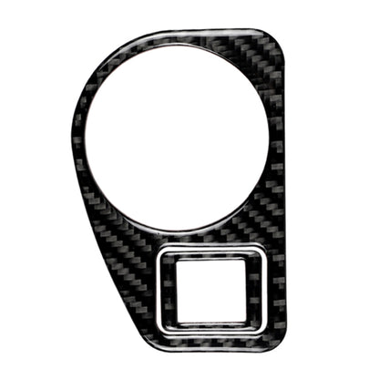 Car Carbon Fiber Headlight Switch Panel Decorative Sticker for Volkswagen Golf 7 2013-2017, Left Drive, Headlight Switch Panel