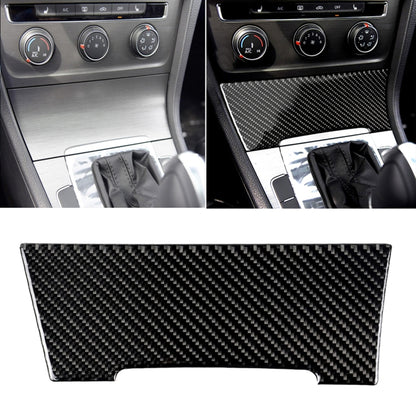Car Carbon Fiber Cigarette Lighter Decorative Sticker for Volkswagen Golf 7 2013-2017, Cigarette Lighter