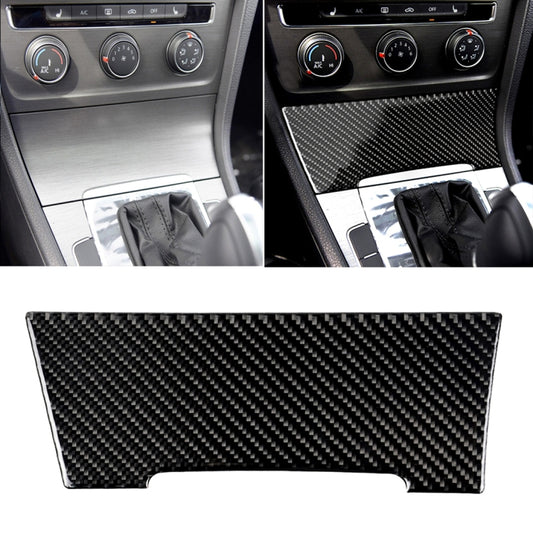 Car Carbon Fiber Cigarette Lighter Decorative Sticker for Volkswagen Golf 7 2013-2017, Cigarette Lighter