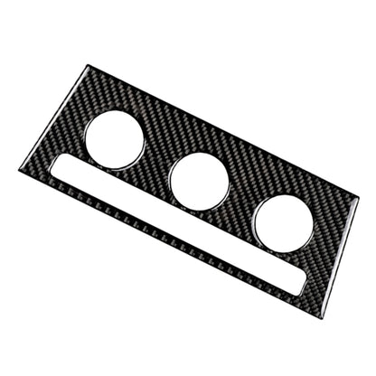Car Carbon Fiber Air Conditioning Rotary Button Decorative Sticker for Volkswagen Golf 7 2013-2017, Air Conditioning Rotary Button