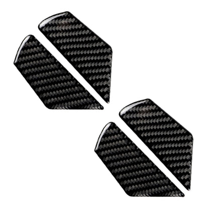 Car Carbon Fiber Door Inner Handle Wrist Panel Decorative Sticker for Volkswagen Golf 7 2013-2017, Door Inner Handle Wrist
