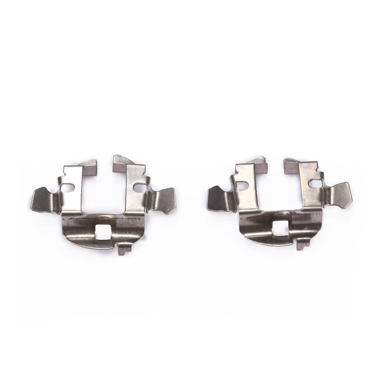 1 Pair H7 Xenon HID Headlight Bulb Base Retainer Holder Adapter for Audi A6 / Ford Flying / Outlander / BMW 760 / BMW Brilliance / Mercedes-Benz R350 / Europa, TK-026