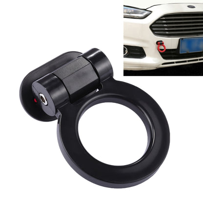 Car Truck Bumper Round Tow Hook Ring Adhesive Decal Sticker Exterior Decoration