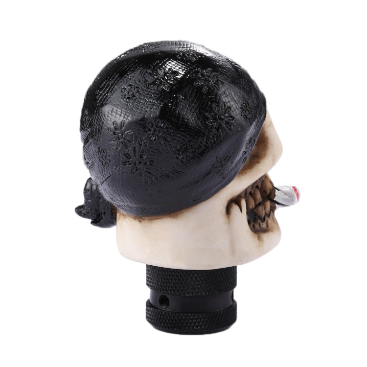 Pirate Skull Shaped Universal Vehicle Car Shifter Cover Manual Automatic Gear Shift Knob, Pirate Skull(Black), Pirate Skull(Red), Pirate Skull(White)