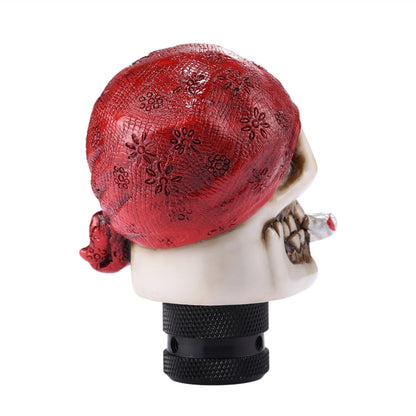 Pirate Skull Shaped Universal Vehicle Car Shifter Cover Manual Automatic Gear Shift Knob, Pirate Skull(Red), Pirate Skull(White), Pirate Skull(Black)