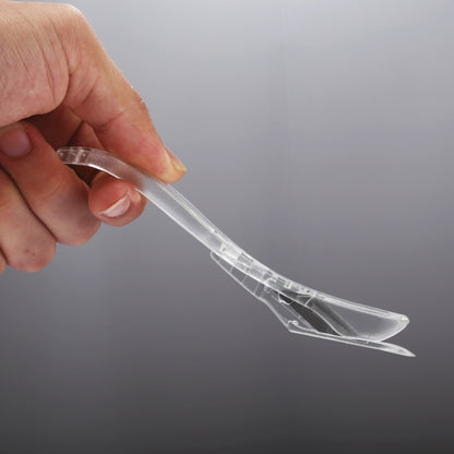 Car Vehicle Fiber Vinyl Film Sticker Wrap Safety Cutter Cutting Styling Wrap Tool(Transparent), No Replacement Blade