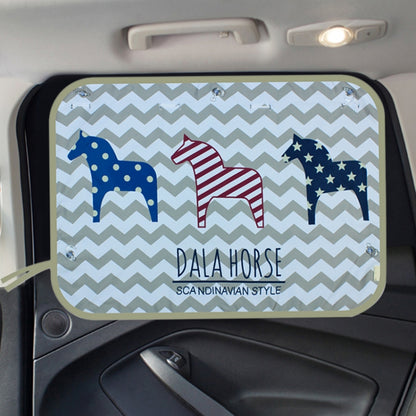 Car Large Rear Window Sunscreen Insulation Window Sunshade Cover, Size: 70*50cm, Pink Elephant, Little Fox, Underwater World, Deer, Good Friend, Bear, Yellow Penguin, Happy Elephant, Happy Forest, Spectacle Bear, Snow Bear, Happy Rabbit, Picnic, A Pony...