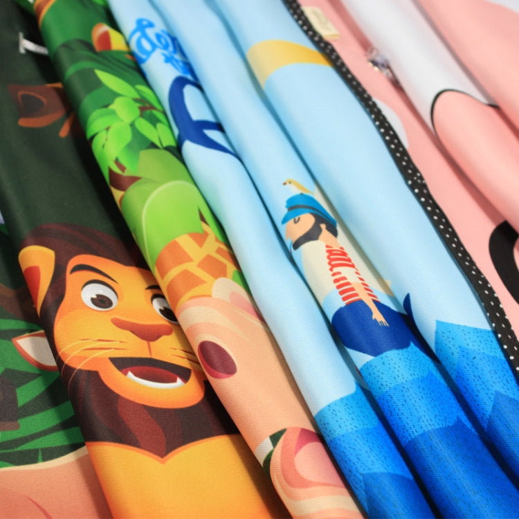 Car Large Rear Window Sunscreen Insulation Window Sunshade Cover, Size: 70*50cm, Mustache, Rocket, Little Pirate, Small Cloud, Camping, Happy Time, Pink Bus, Happy School Bus, Magic World, Moon Baby, Waterpark, House