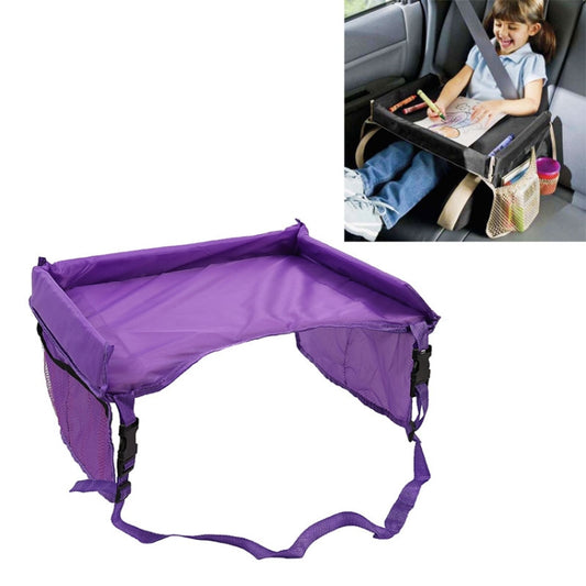 Child Baby Toddler Stroller Organizer Travel Snack Toy Car Seat Activity Tray, Purple, Pink, Baby Blue, Black