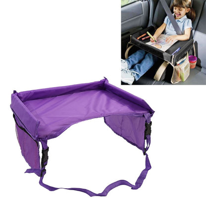 Child Baby Toddler Stroller Organizer Travel Snack Toy Car Seat Activity Tray, Purple, Pink, Baby Blue, Black