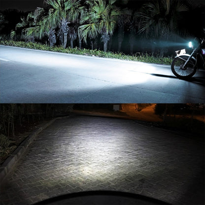 H6/BA20D 1000LM 72W 6000K White Light 2-LED 3570 Bulbs Motorcycle Headlights, DC 12-24V, H6/BA20D