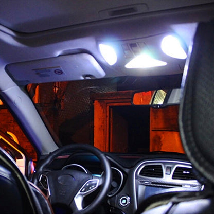 2 PCS T10/W5W/194/501 1.5W 90LM 6000K 9 SMD-3528 LED Bulbs Car Reading Lamp Clearance Light with Decoder, DC 12V, 2 PCS 9 SMD-3528 LED Bulbs