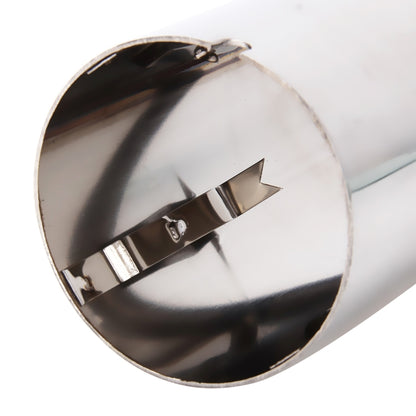 2 PCS Car Styling Stainless Steel Exhaust Tail Muffler Tip Pipe for VW Volkswagen 1.4T Swept Volume, 1.4T