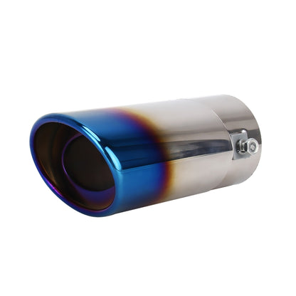 Universal Car Styling Stainless Steel Straight Exhaust Tail Muffler Tip Pipe, Straight