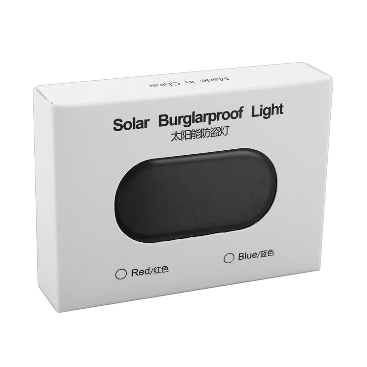 LQ-S10 Car Solar Power Simulated Dummy Alarm Warning Anti-Theft LED Flashing Security Light Fake Lamp, LQ-S10 (Red Light), LQ-S10 Blue Light