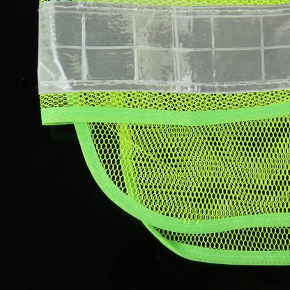 Reflective Fluorescent Vest Safty Cloth Driving School Construction Traffic Safty Warning Working Cloth, Vest 3/Green, Vest 4/Red